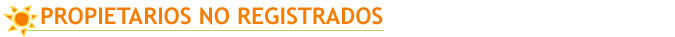 Propietarios no Registrados