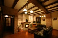 Salón, chimenea y esos maravillosos ratos.
